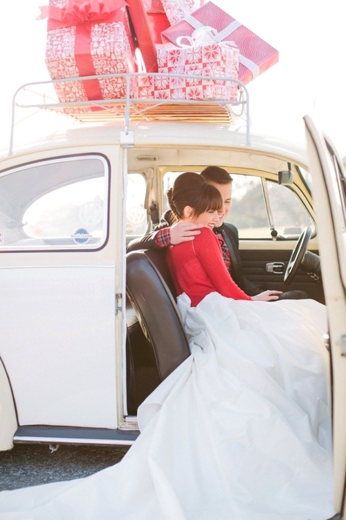 photo, presents, car and vintage