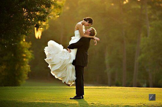 love, nature and groom