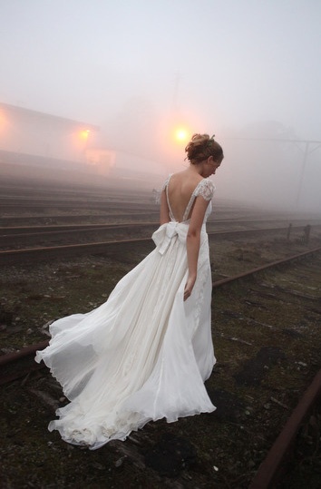 bride, photography and silk