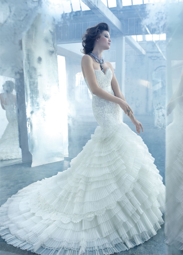 white, dress, fashion and bridal