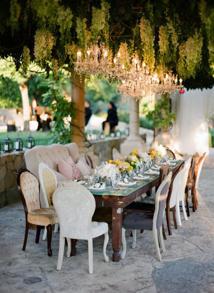 lights, nature and food