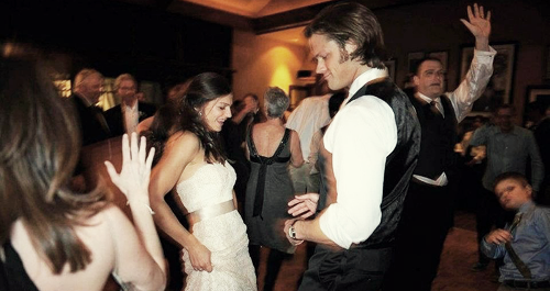 supernatural, jared padalecki and genevieve padalecki