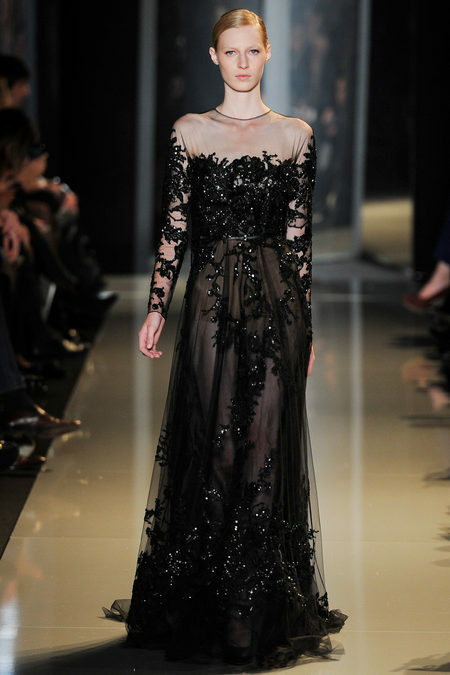 model, fashion and elie saab