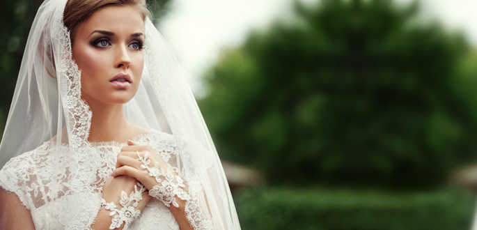 dress, lady getting married and make
