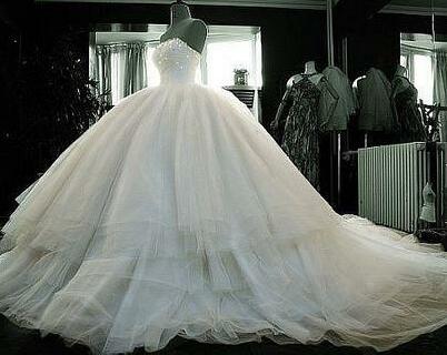 white, liam and wedding dress