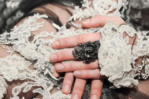 lace, royalty and vintage