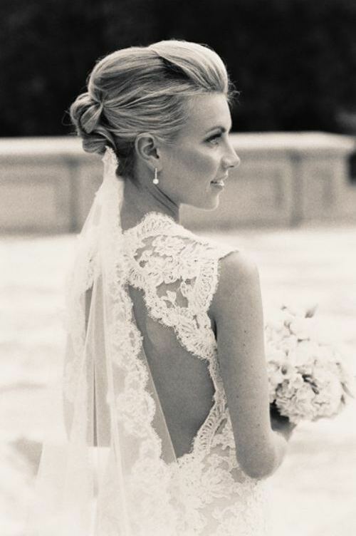 girly, wedding dress, black & white and pretty