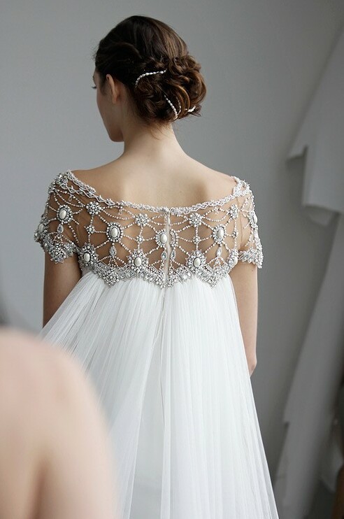 fashion, pearls, wedding dress and fown