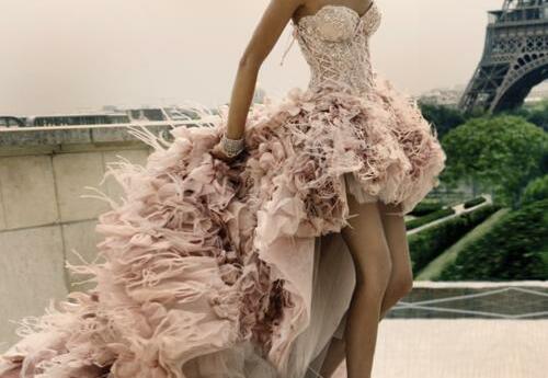 pink, paris and air