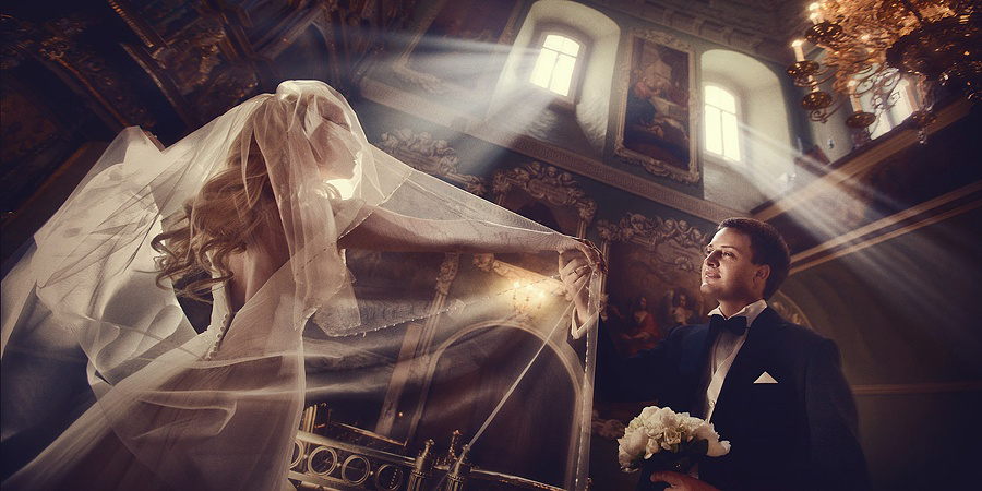 bridal, romantic and happy