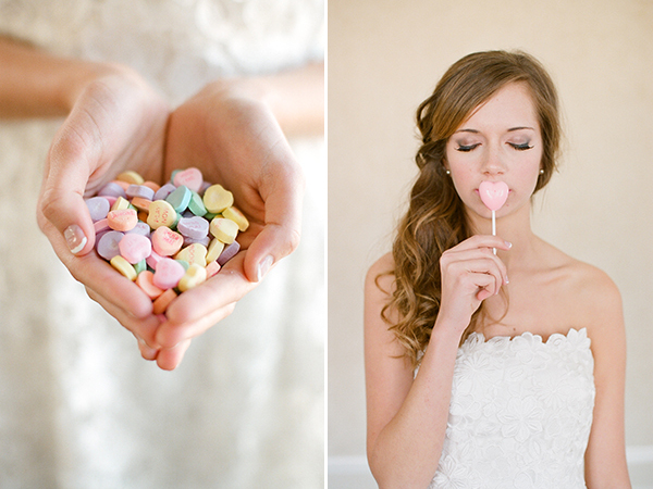 conversation hearts, pastel and Valentine's Day