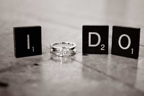 I DO, love and ring
