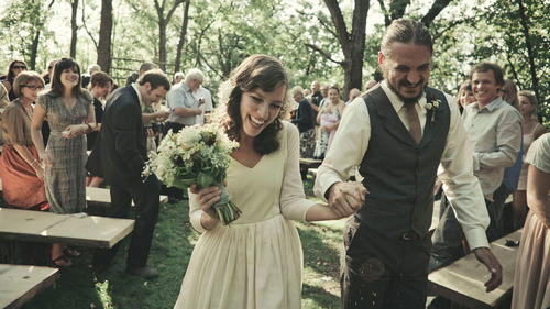 love, weddings and these people look happy