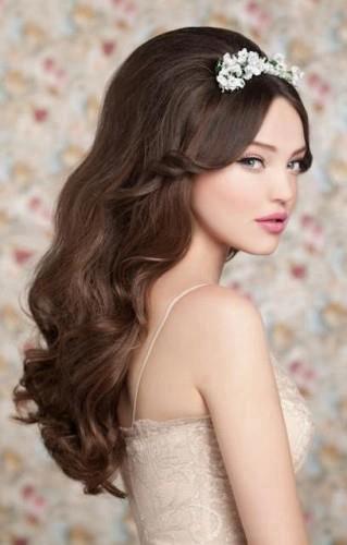 beautiful, makeup and long hair style