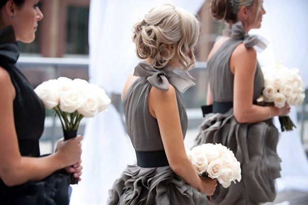 girly, grey and rose