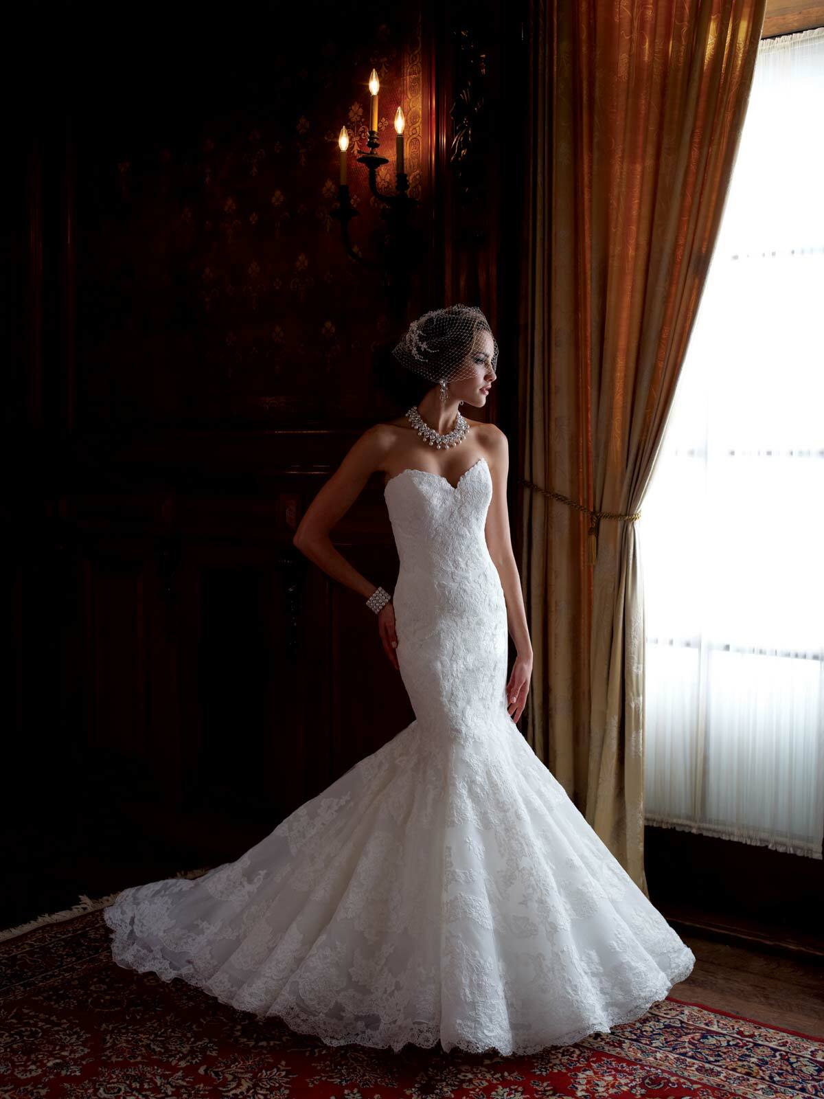beautiful, wedding dress, dress and david tutera