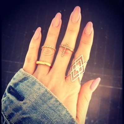 pink, hand and gold