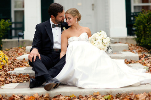 white, phone and bride