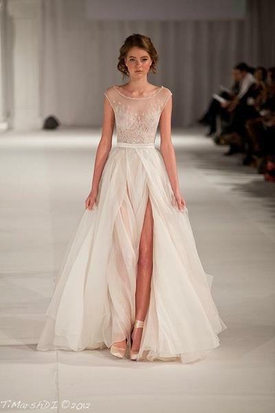 dress, silky shoed and white