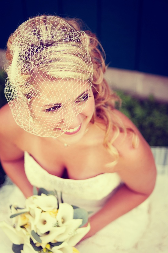 flowers, veil, wedding veil and smile