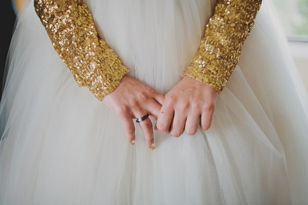 tulle, glitter and gold