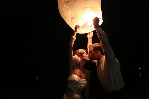 man, kiss and light