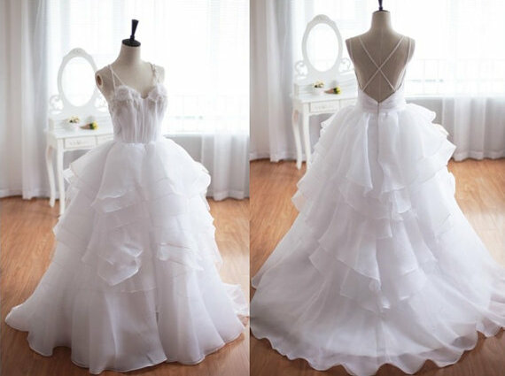marriage, white and gown