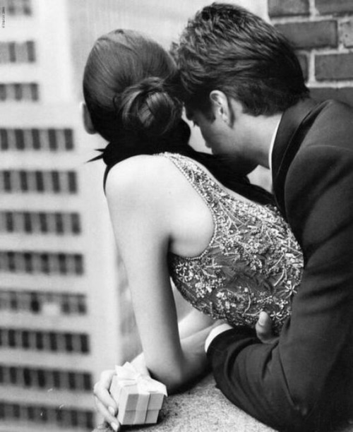 couple, kiss, hug and dress