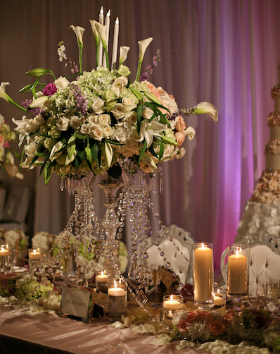 rose petals, luxury and david tutera
