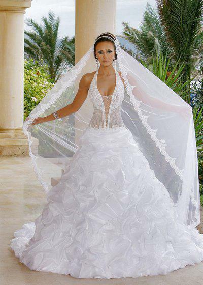 wedding dress, girl and dress