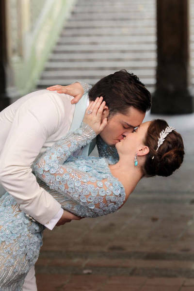 blair waldorf, chuck bass and ed westwick