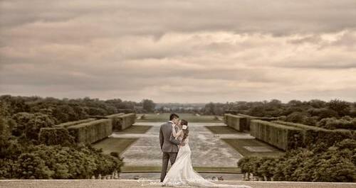 love forever, bride and wedding dress