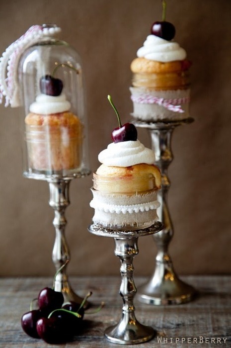 entertain, cherries, cherry and cake