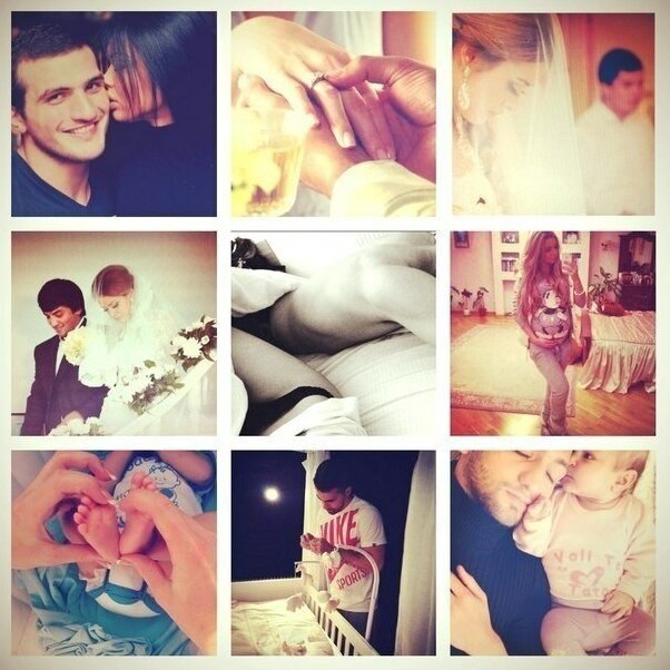 cute, husband, kiss and wife