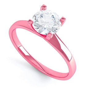 solitaire diamond, diamond and ring