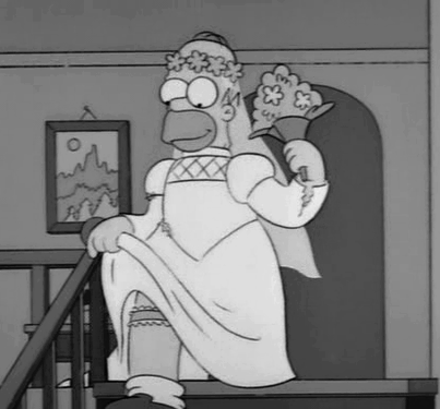 the simpsons, girl and picture