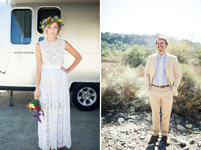 white dress, green wedding shoes, bohemian and wedding dress