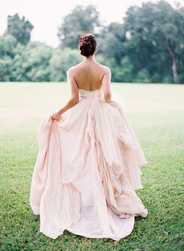 glamour, feminine, beautiful and long gown