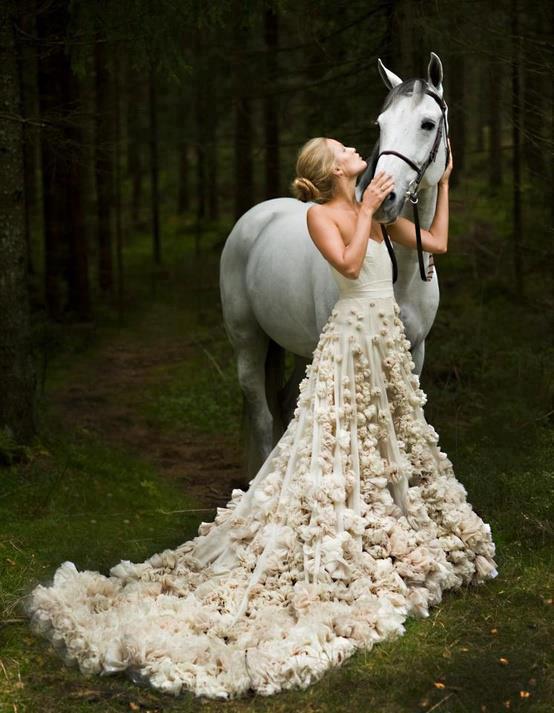 white, fashion, horse and fabulous
