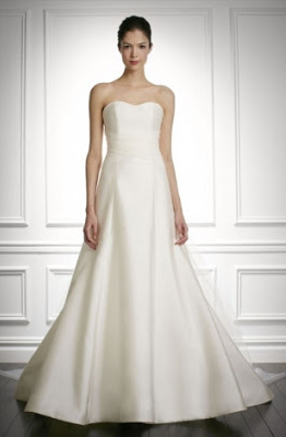 bride, dress and Carolina Herrera