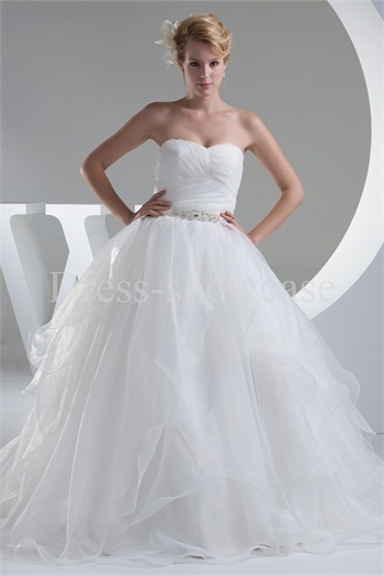 white wedding dress, chiffon wedding dress and bigday dress