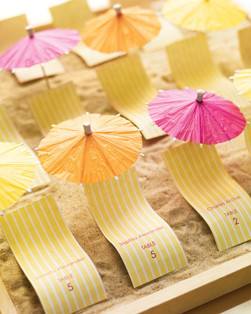 beach wedding favors, diy wedding and summer