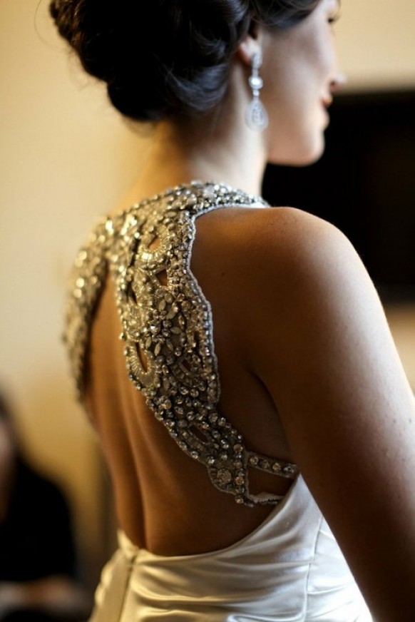 white, dress, fashion and jewels