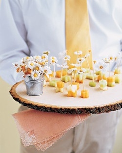 tin pail fafor, bridal shower favors and candle favors