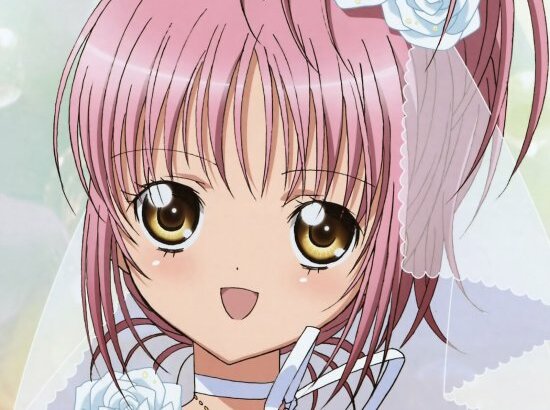shugo chara, wedding dress and amu hinamori