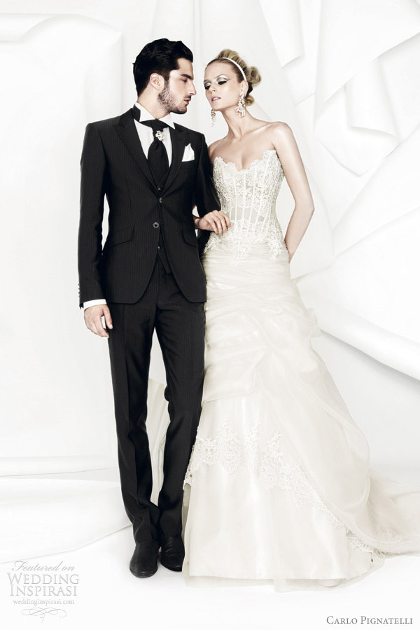 carlo pignatelli and wedding dress
