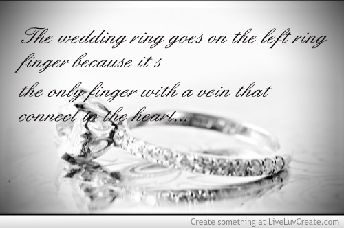 ring, black and white and &