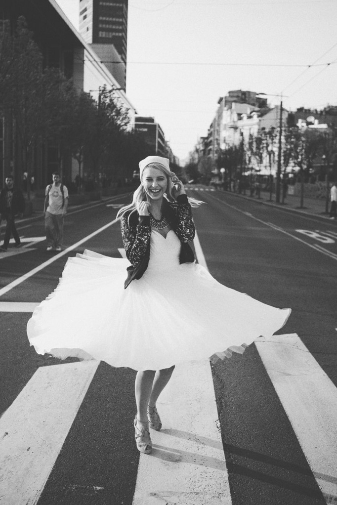 fashion, jacket, bride and black and wihte
