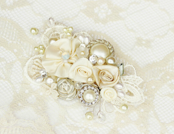 flowers, ivory and hair