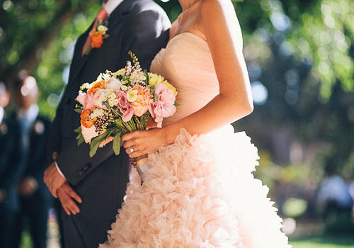 flower bouquet, dress and fashion